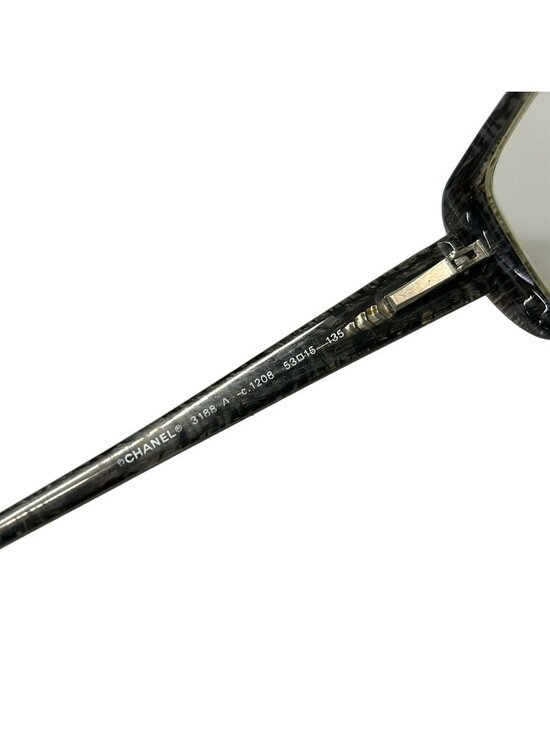 Chanel CH71670A Cat-Eye Sunglasses Women Black Gray Lens  Chanel Sunglasses Dark Gray Light CC Logo Eyewear
